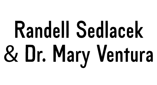 Randell Sedlacek & Dr. Mary Ventura
